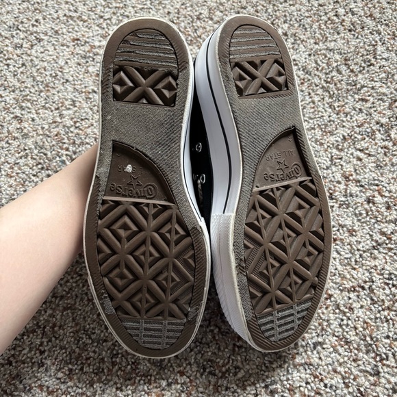 Black platform converse - Picture 5 of 5
